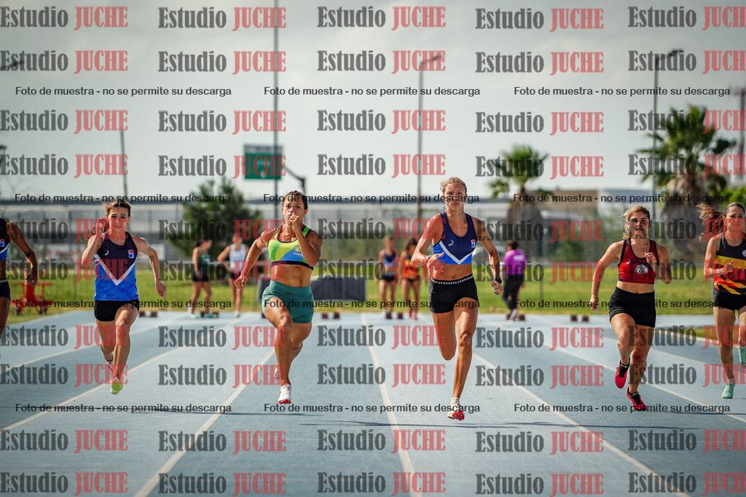 Fotos de los 100 m llanos de mujeres