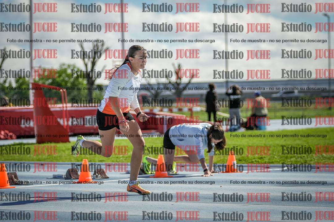 Fotos de los 80 m con vallas de mujeres