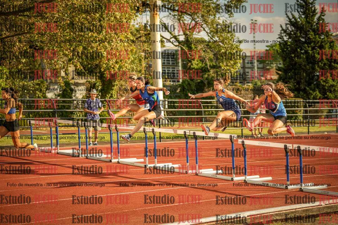 Fotos de los 100 m con vallas de mujeres - combinadas 1