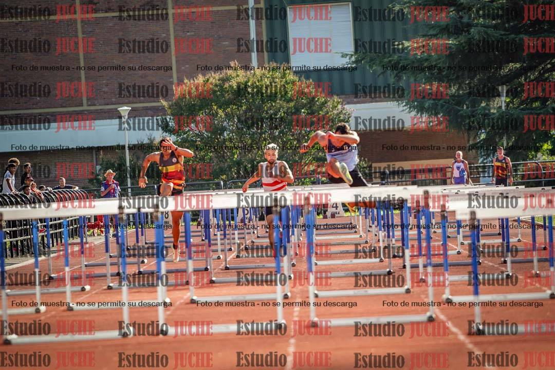 Fotos de los 110 m con vallas de varones - decatlón 6