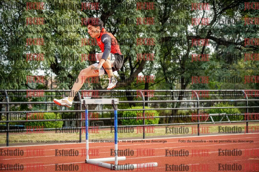 Fotos de los 110 m con vallas de varones - decatlón 6