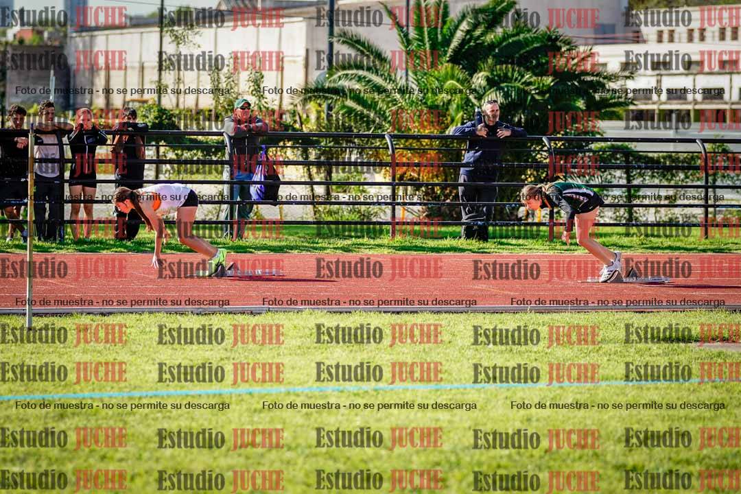 Fotos de los 295 m con vallas de mujeres
