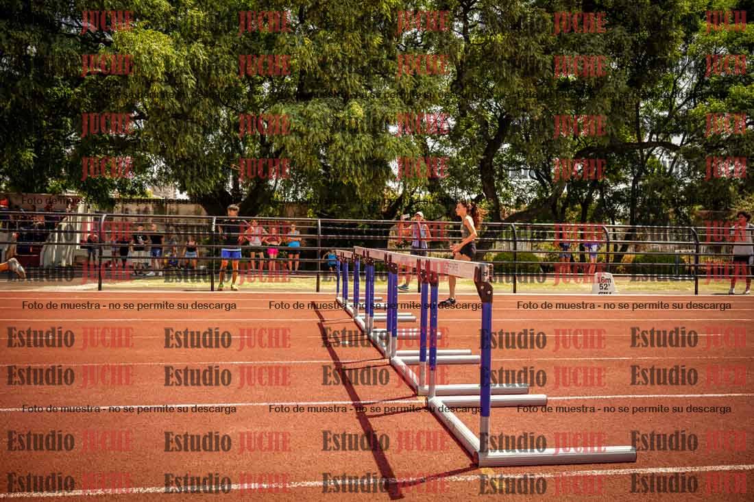 Fotos de los 100 m con vallas de mujeres