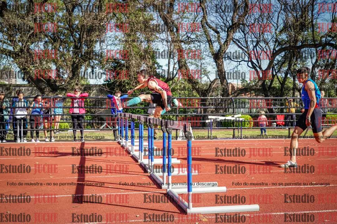 Fotos de los 110 m con vallas de varones