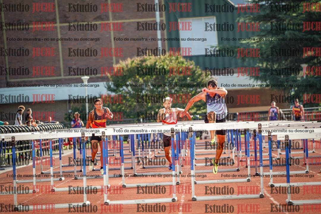 Fotos de los 110 m con vallas de varones - decatlón 6