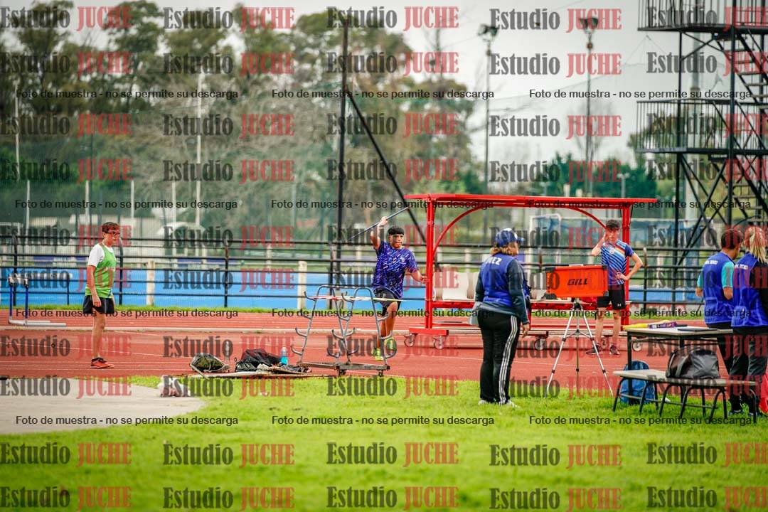 Fotos del lanzamiento de jabalina de varones