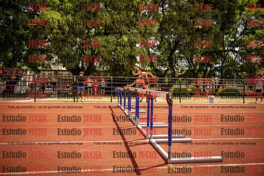 Fotos de los 100 m con vallas de mujeres
