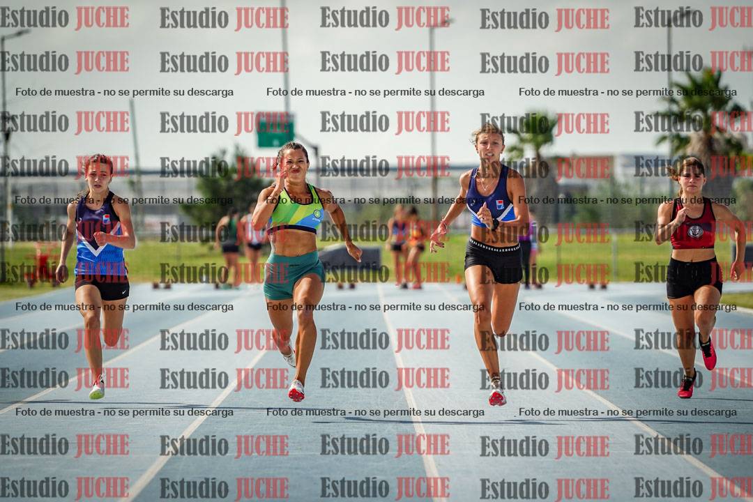 Fotos de los 100 m llanos de mujeres