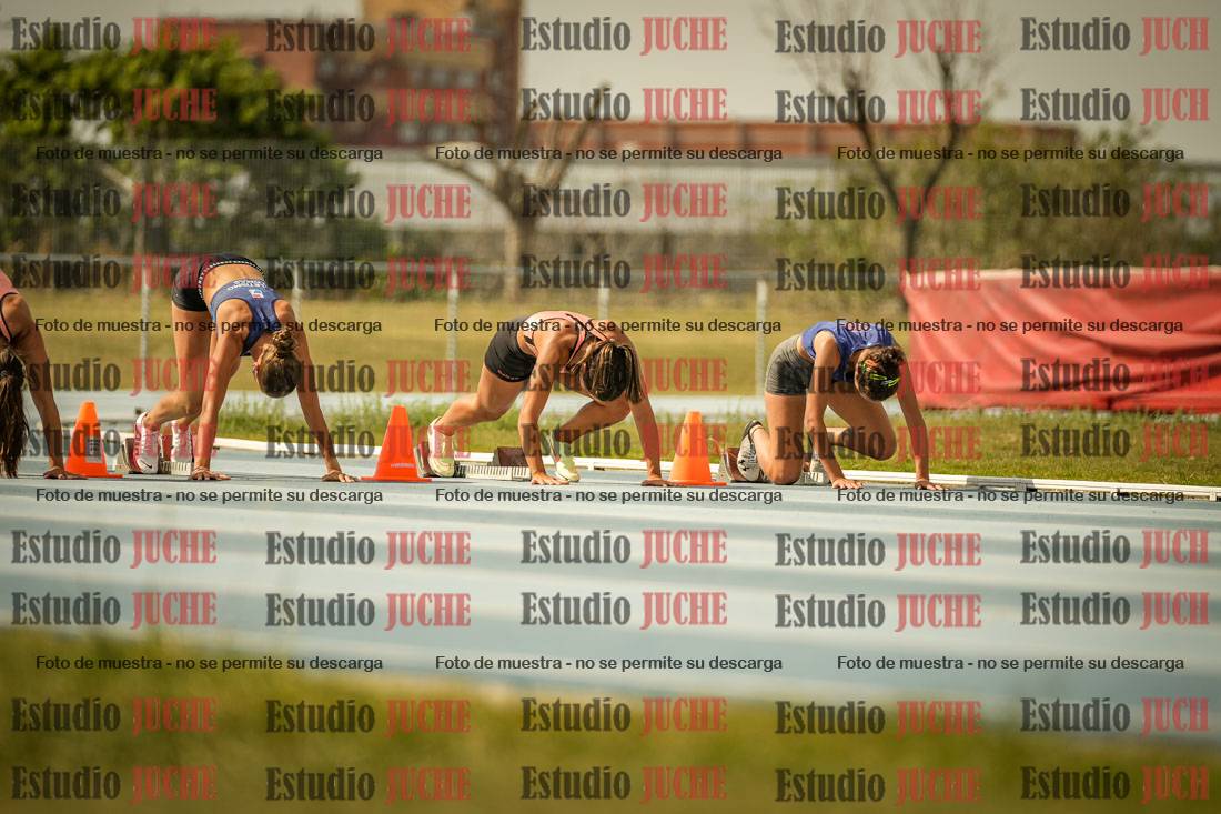 Fotos de los 80 m llanos de mujeres