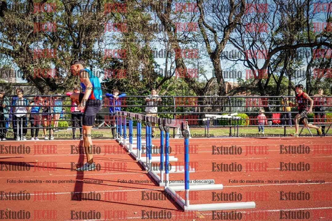 Fotos de los 110 m con vallas de varones