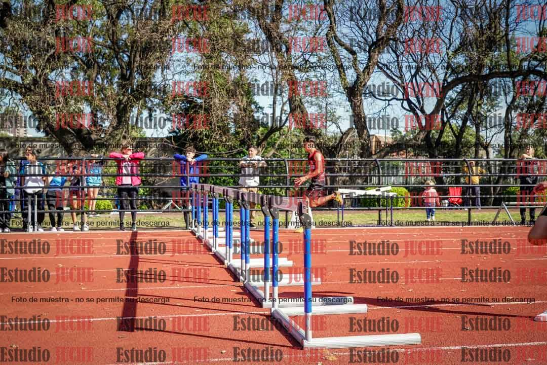 Fotos de los 110 m con vallas de varones