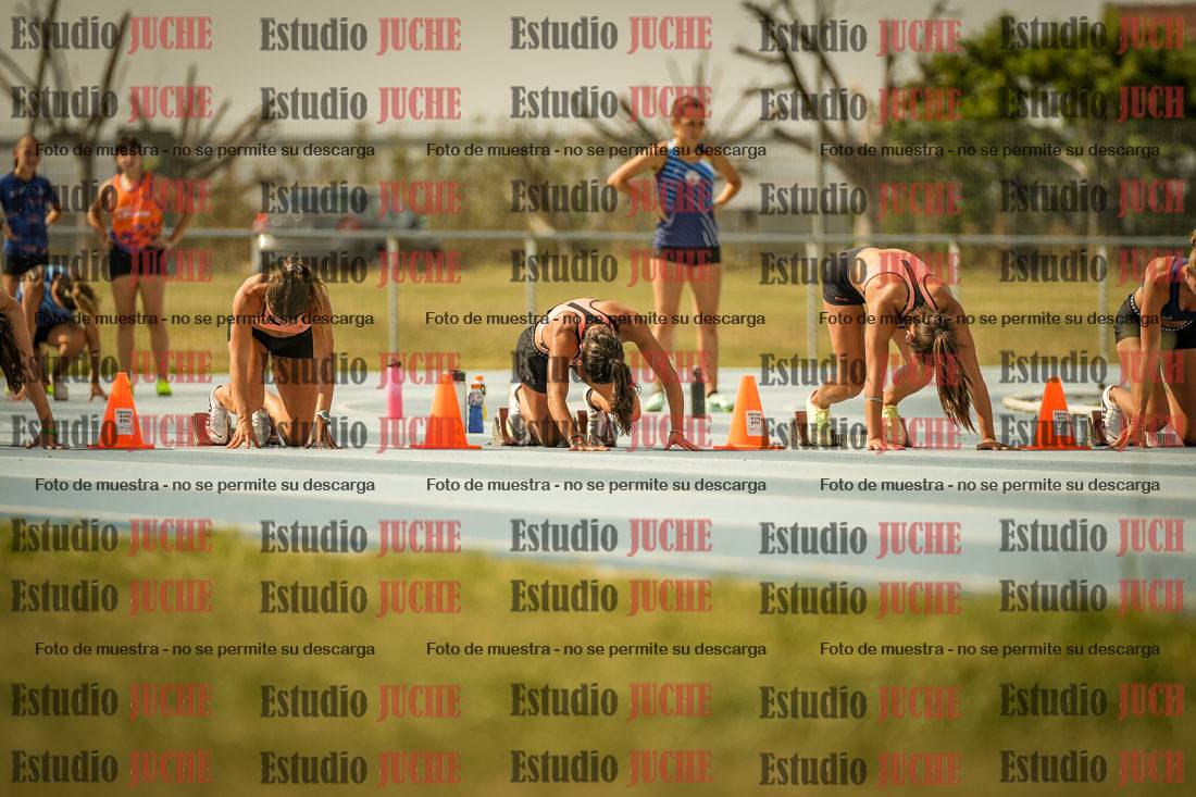 Fotos de los 80 m llanos de mujeres