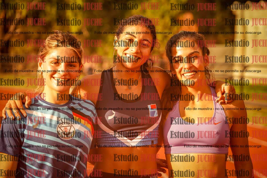 Fotos de los 100 m con vallas de mujeres - combinadas 1