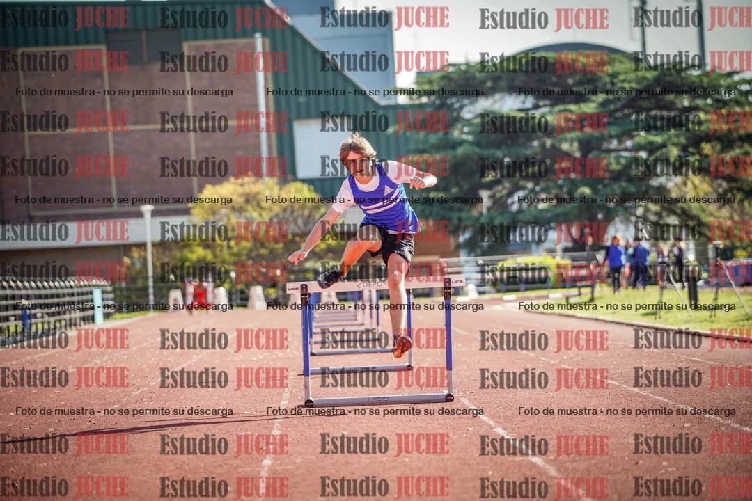 Fotos de los 110 m con vallas de varones