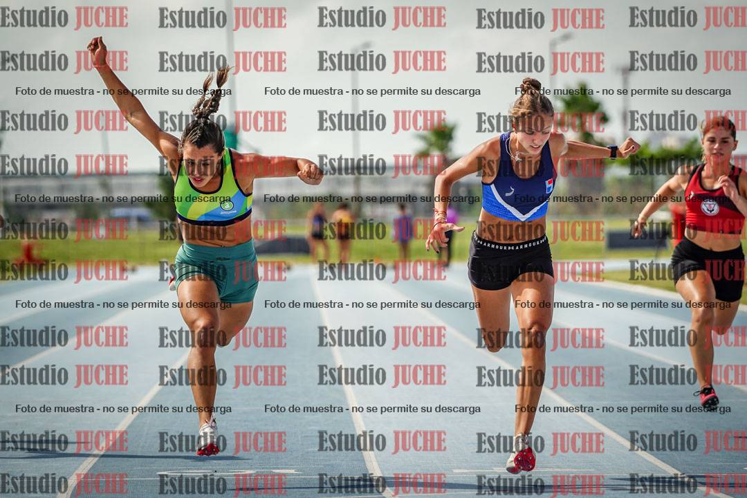 Fotos de los 100 m llanos de mujeres