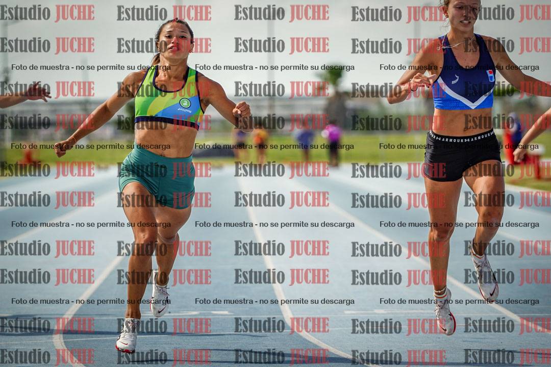Fotos de los 100 m llanos de mujeres