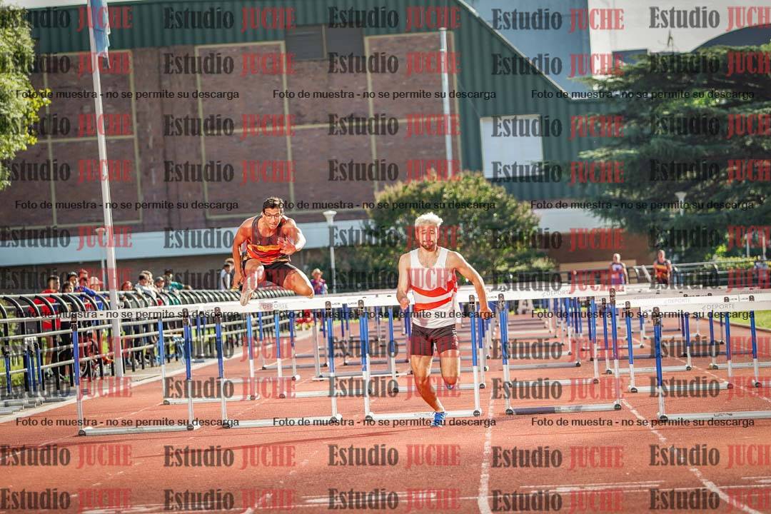 Fotos de los 110 m con vallas de varones - decatlón 6