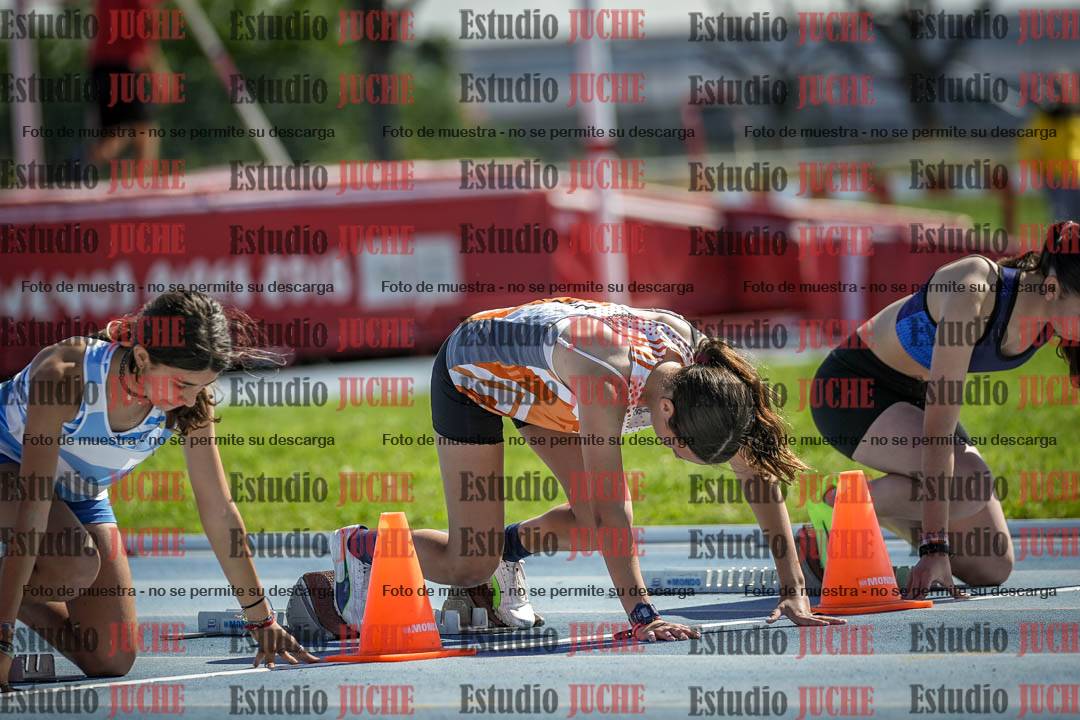Fotos de los 80 m con vallas de mujeres