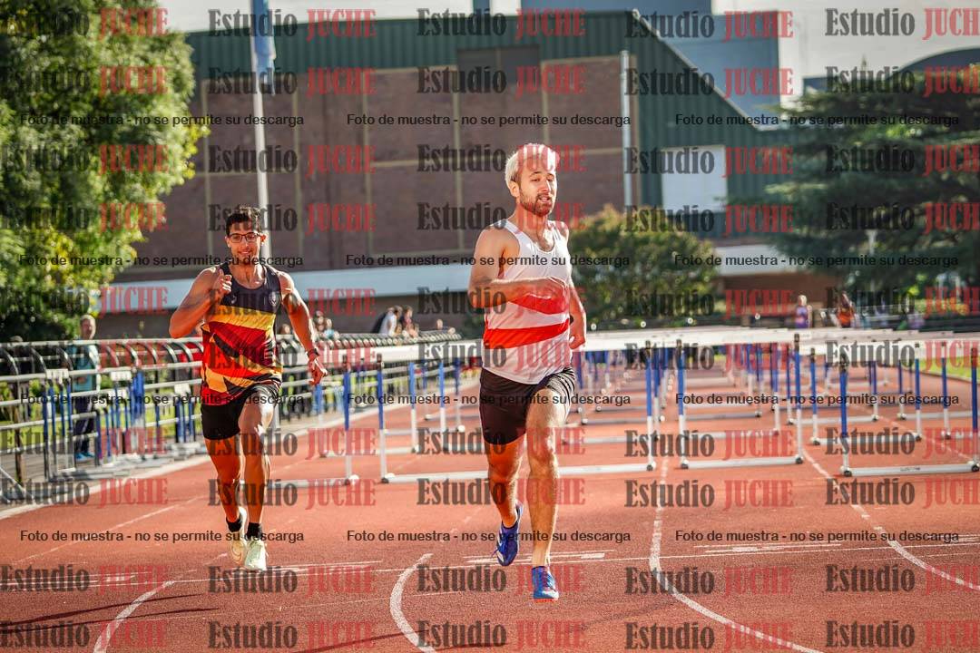 Fotos de los 110 m con vallas de varones - decatlón 6