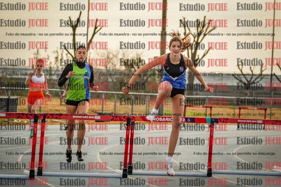 Fotos de los 400 m con vallas de mujeres