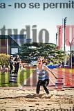 Fotos del salto en largo de mujeres - hexatlón