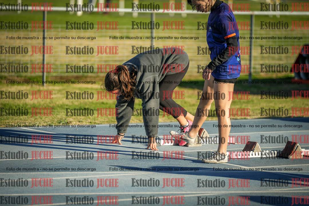 Fotos de los 100 m con vallas de mujeres
