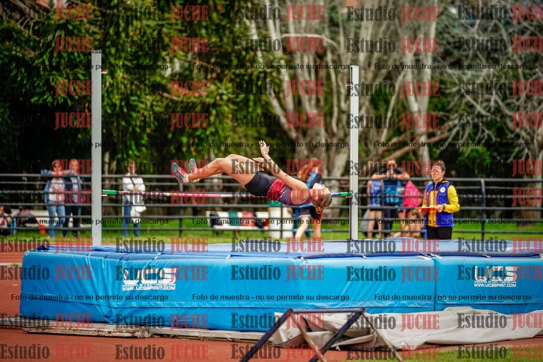 Fotos del salto en alto de mujeres