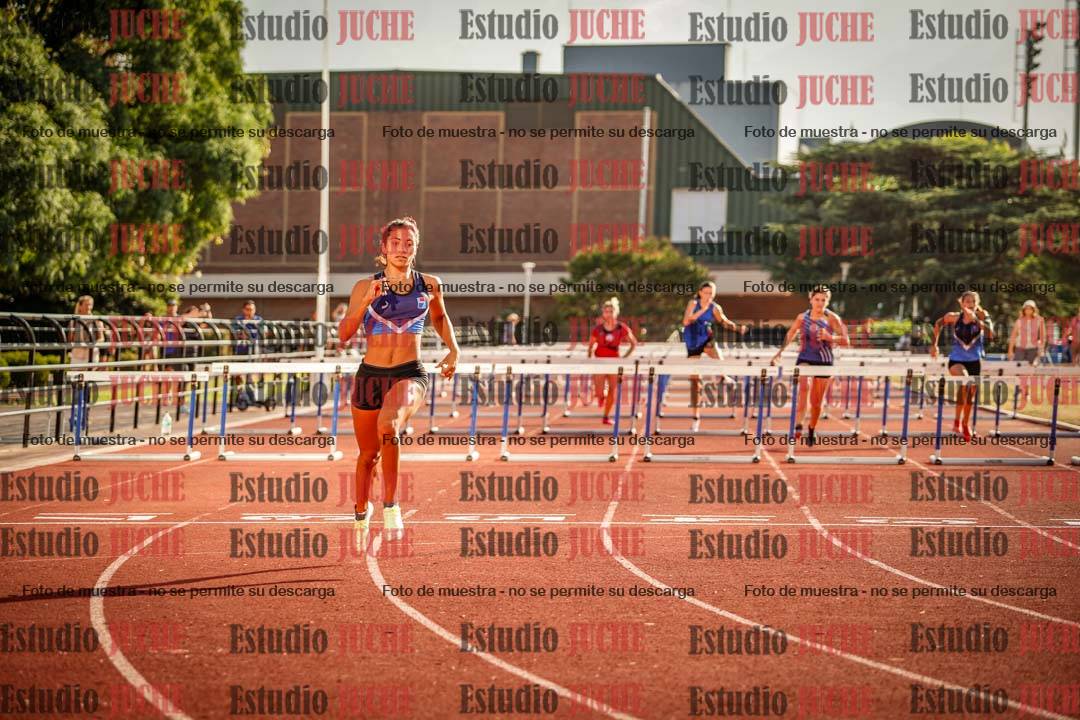 Fotos de los 100 m con vallas de mujeres - combinadas 1