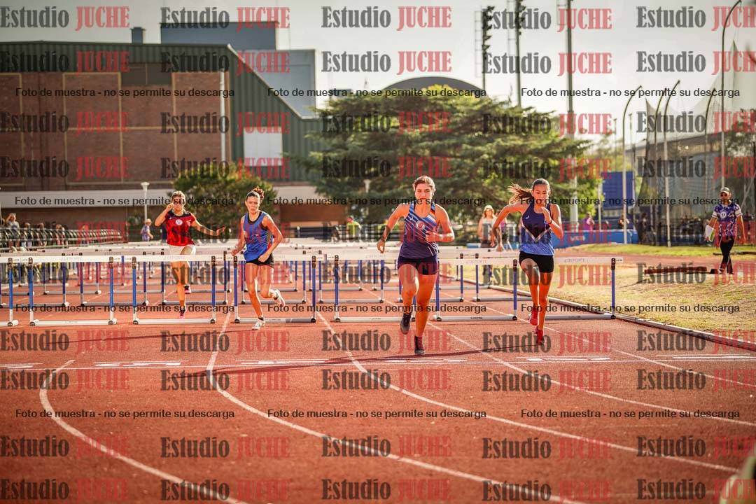 Fotos de los 100 m con vallas de mujeres - combinadas 1