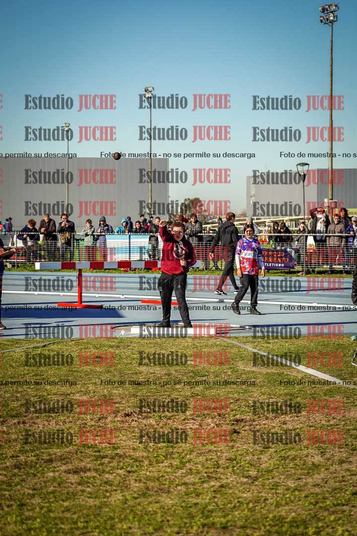 Fotos del lanzamiento de bala de varones todas las categorías (incluye combinadas)