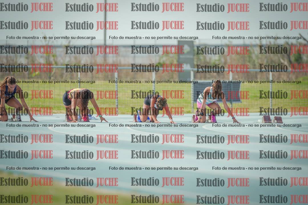 Fotos de los 100 m llanos de mujeres