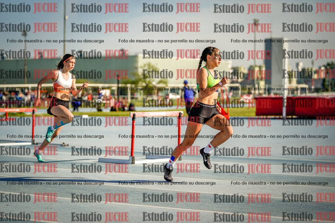 Fotos de los 400 m con vallas de mujeres