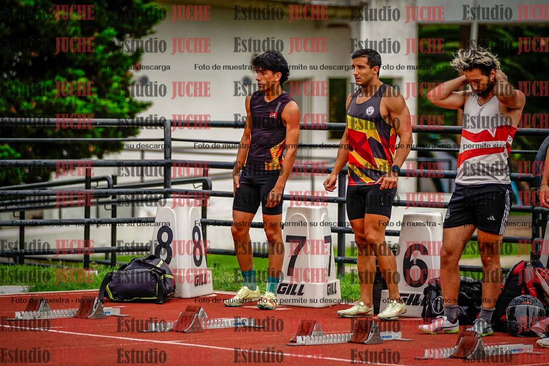 Fotos de los 110 m con vallas de varones - decatlón 6