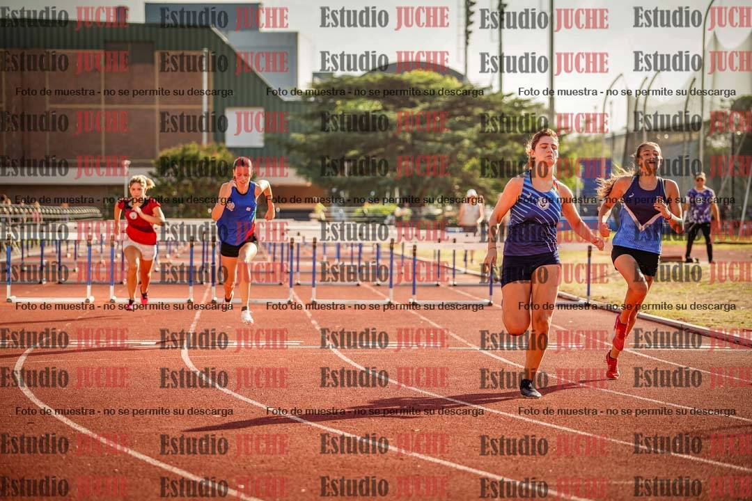Fotos de los 100 m con vallas de mujeres - combinadas 1