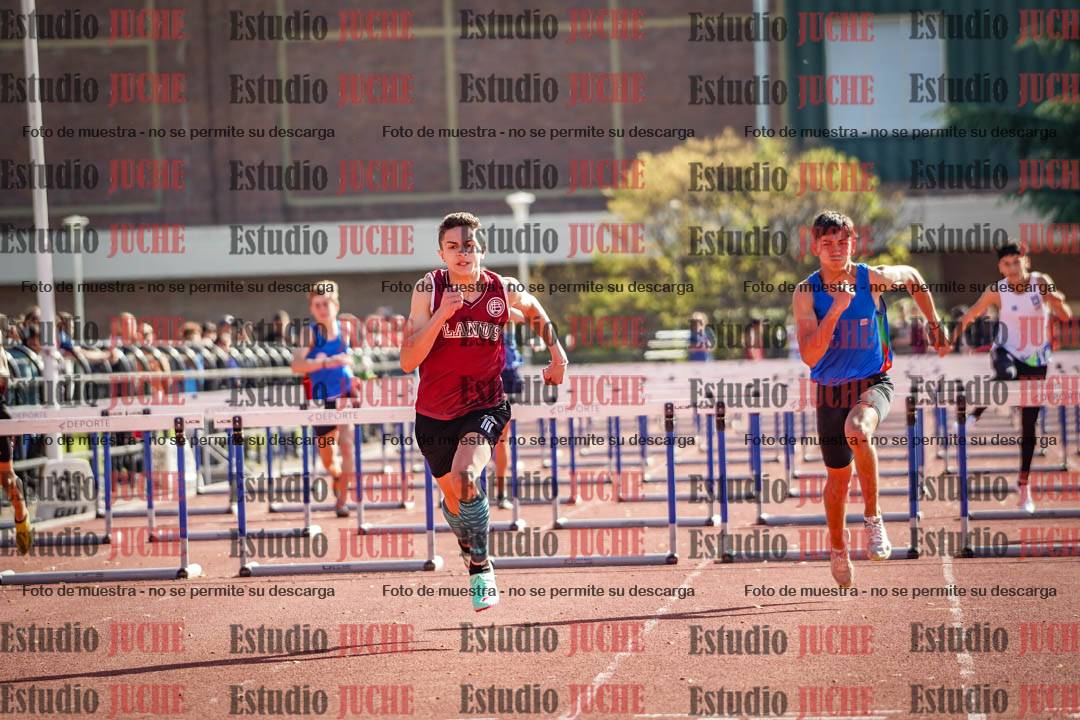 Fotos de los 110 m con vallas de varones