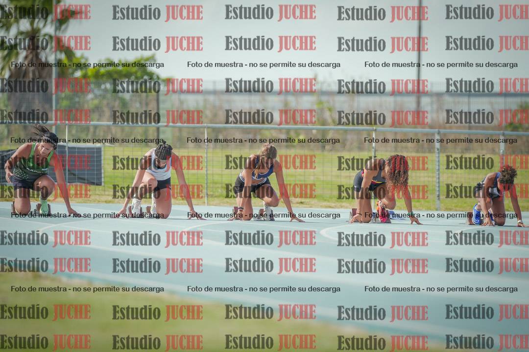 Fotos de los 100 m llanos de mujeres