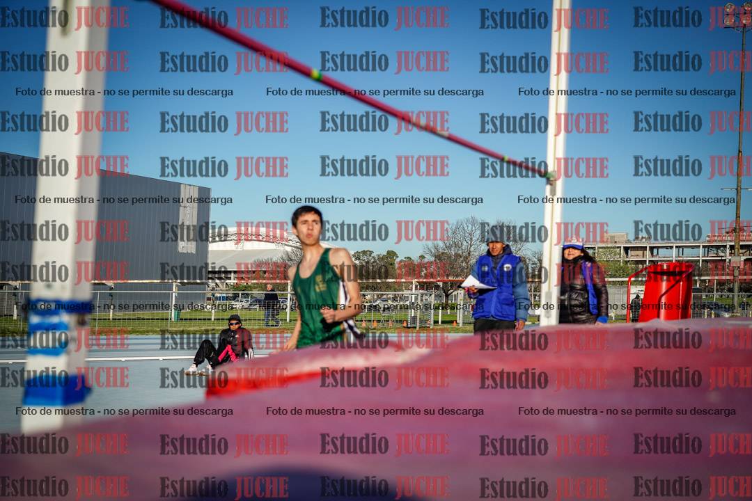 Fotos del salto en alto de varones