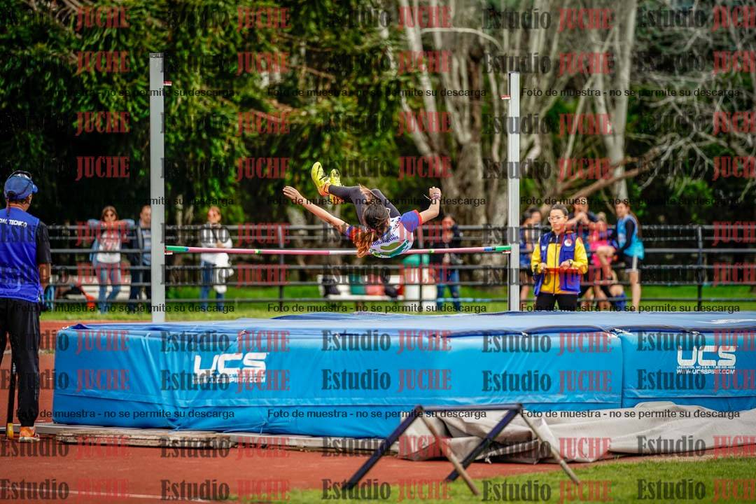 Fotos del salto en alto de mujeres