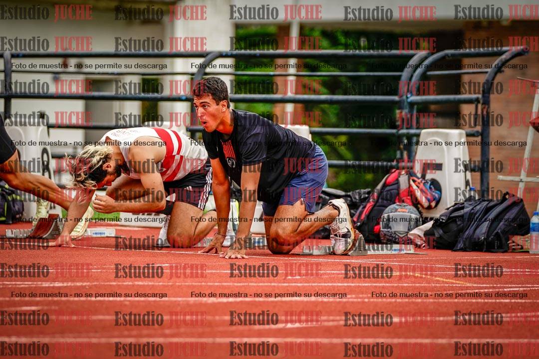 Fotos de los 110 m con vallas de varones - decatlón 6