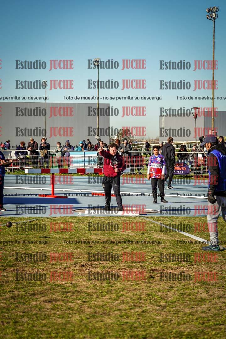 Fotos del lanzamiento de bala de varones todas las categorías (incluye combinadas)