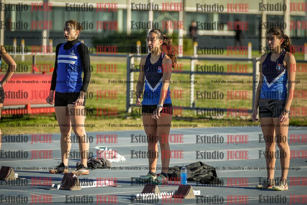 Fotos de los 100 m con vallas de mujeres