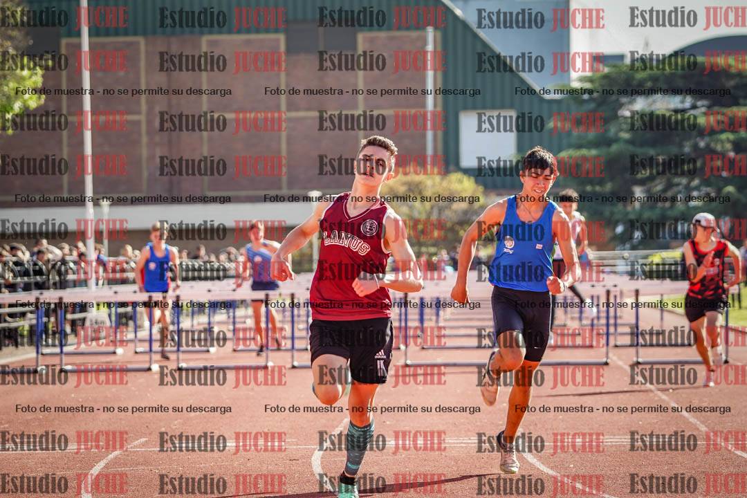 Fotos de los 110 m con vallas de varones