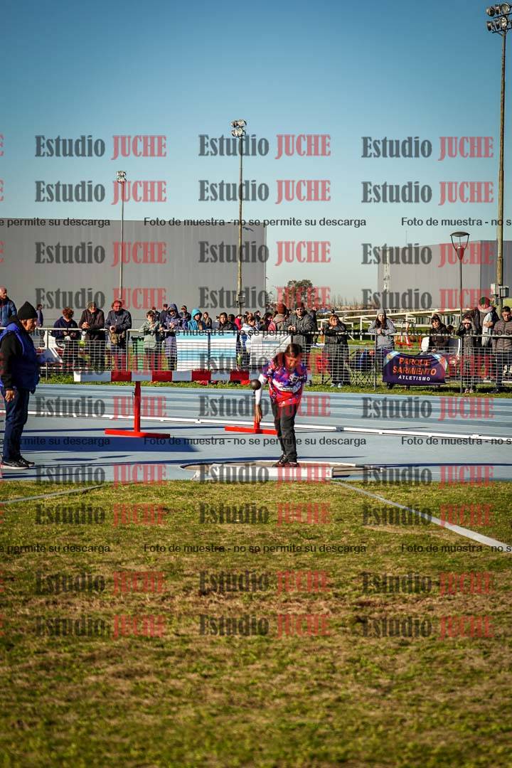 Fotos del lanzamiento de bala de varones todas las categorías (incluye combinadas)