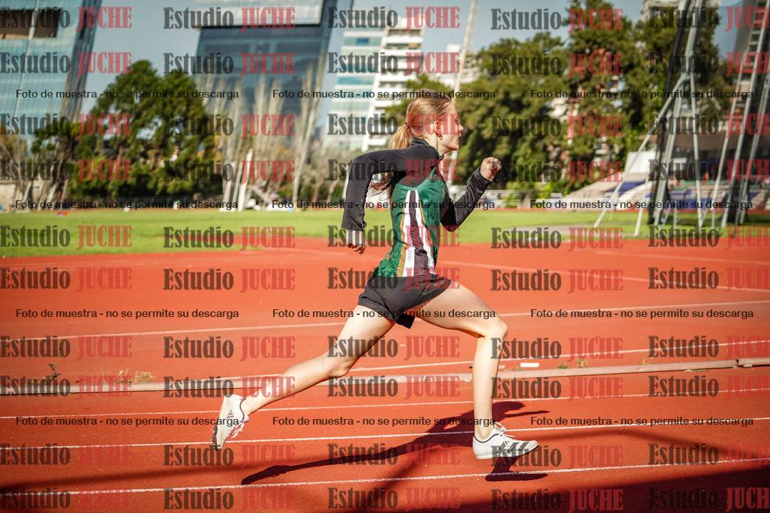 Fotos de los 295 m con vallas de mujeres