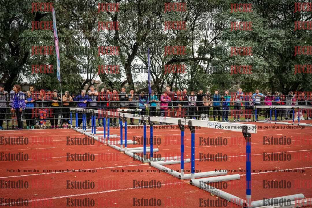 Fotos de los 100 m con vallas de mujeres