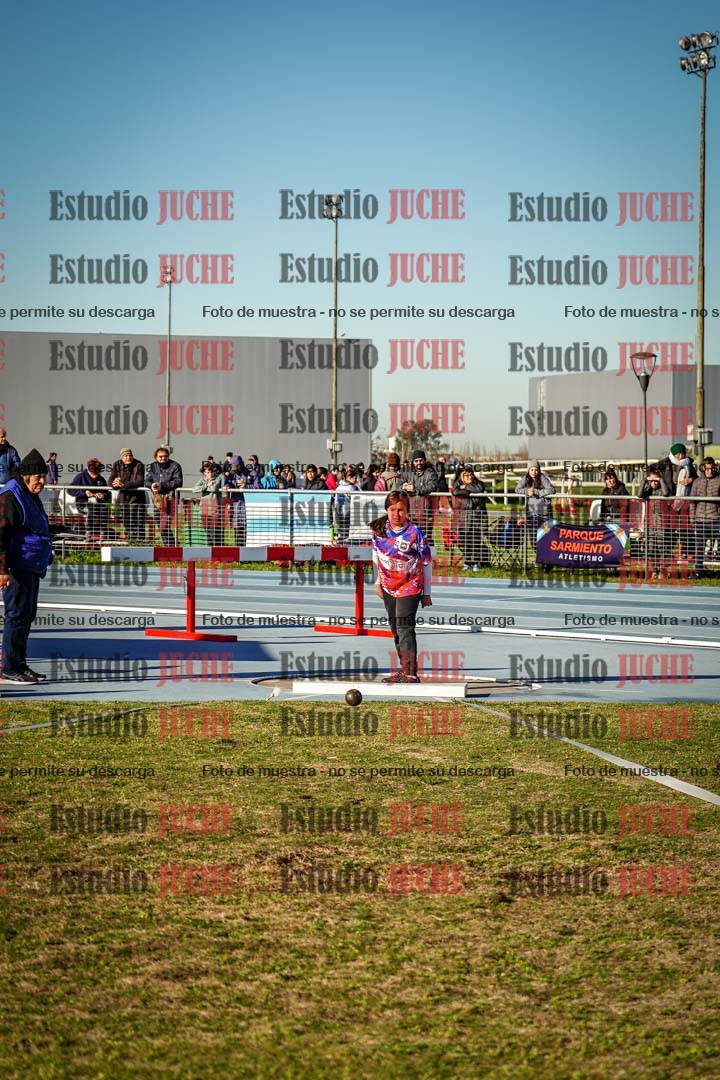 Fotos del lanzamiento de bala de varones todas las categorías (incluye combinadas)