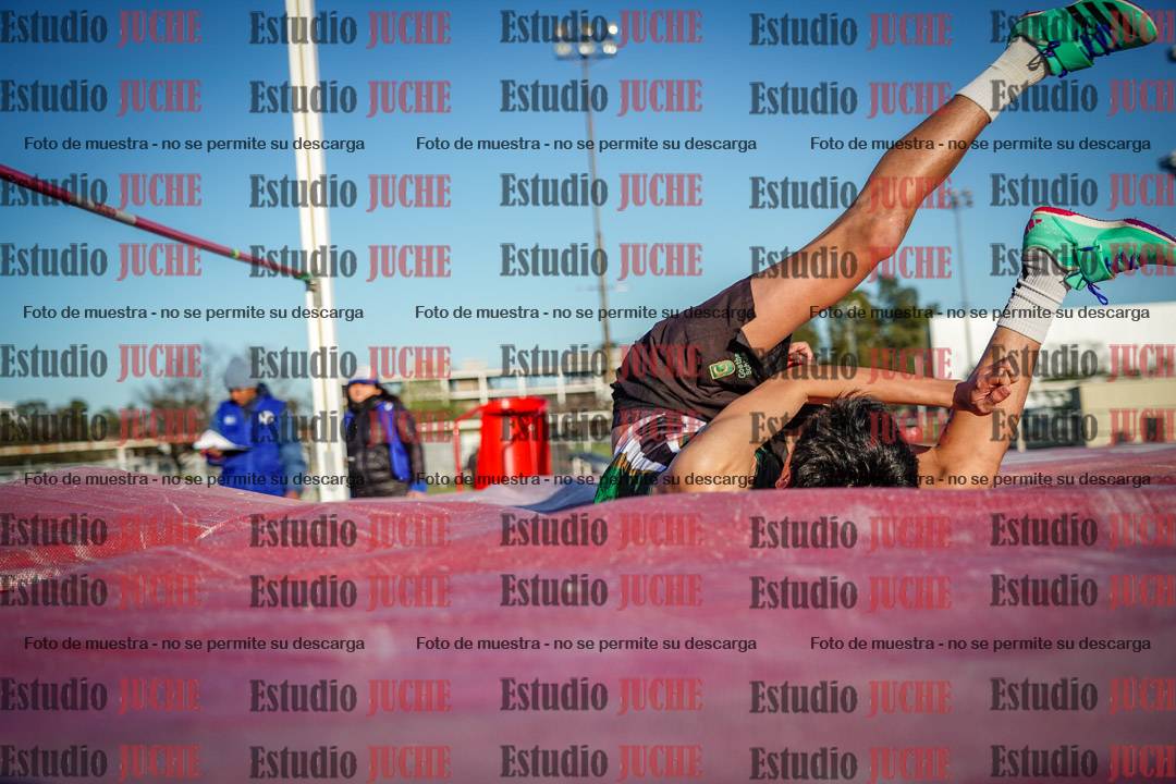 Fotos del salto en alto de varones