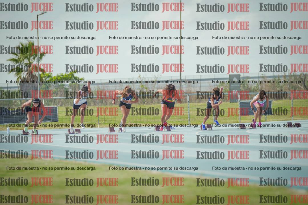 Fotos de los 100 m llanos de mujeres