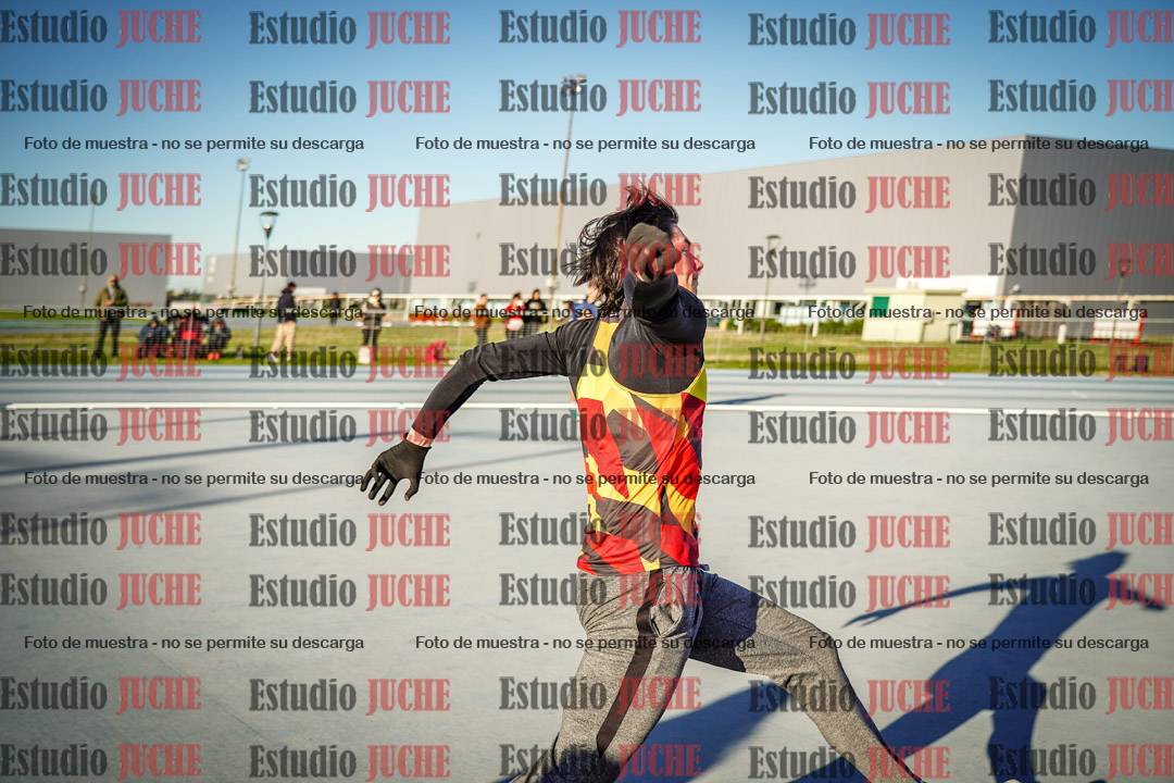 Fotos del salto en alto de varones