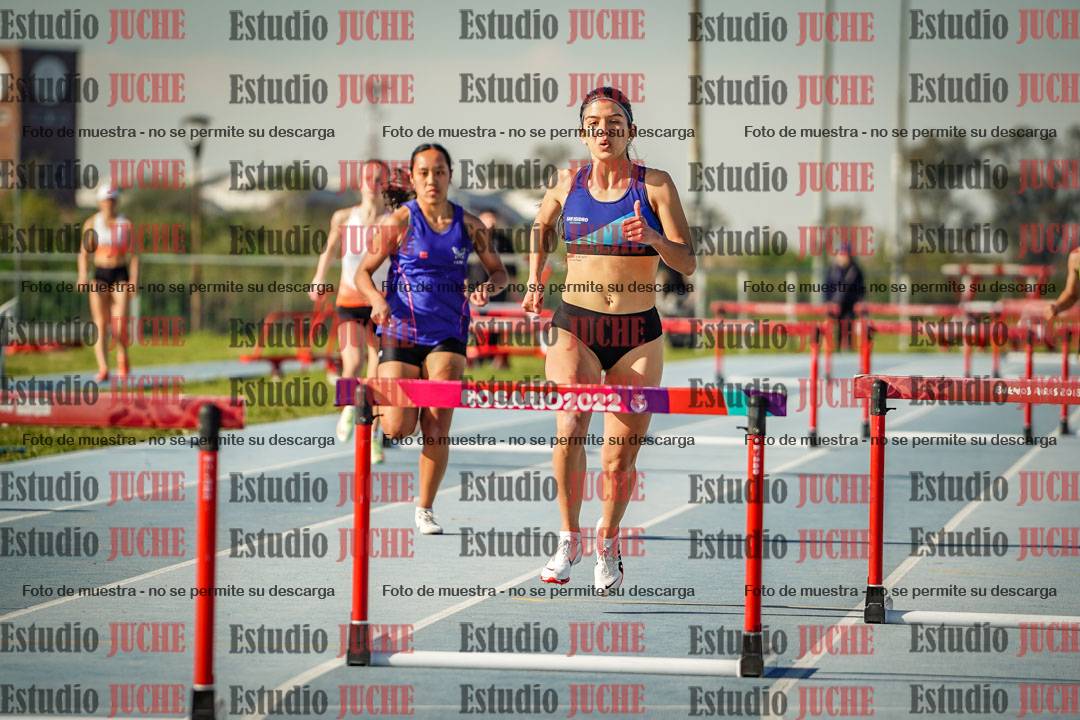 Fotos de los 400 m con vallas de mujeres